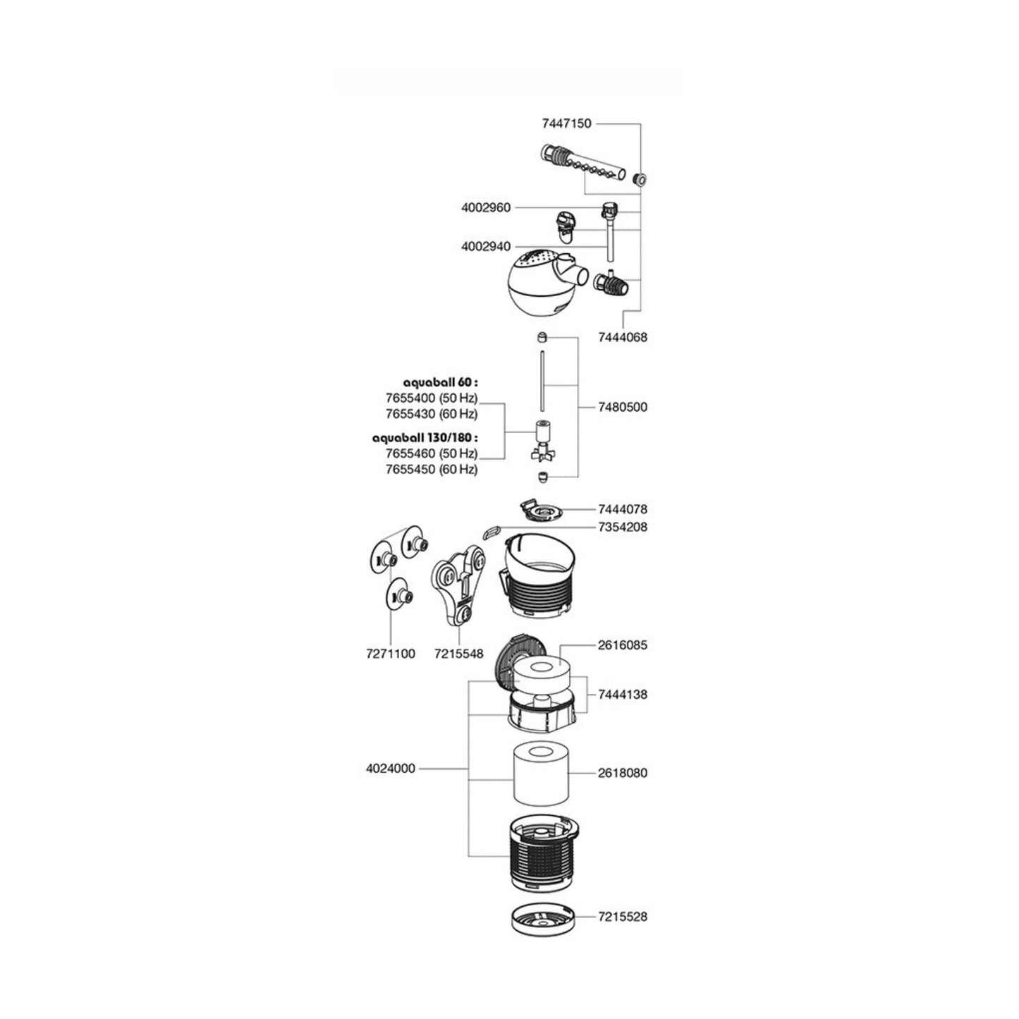 EHEIM Halterung 7215548