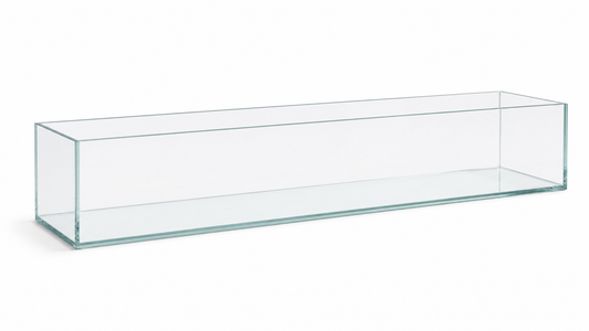 Aquarium 170x20x20cm / 68 Liter transparent