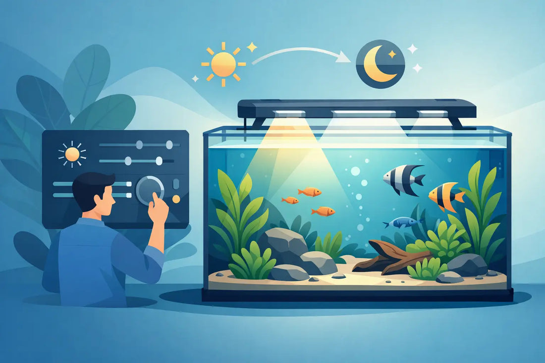 Aquarium Beleuchtung optimal einstellen