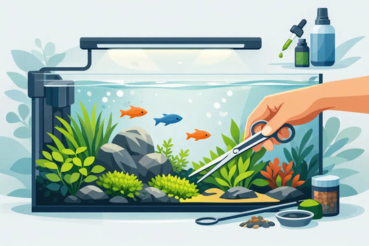 Aquarium bepflanzung dauerhaft pflegen