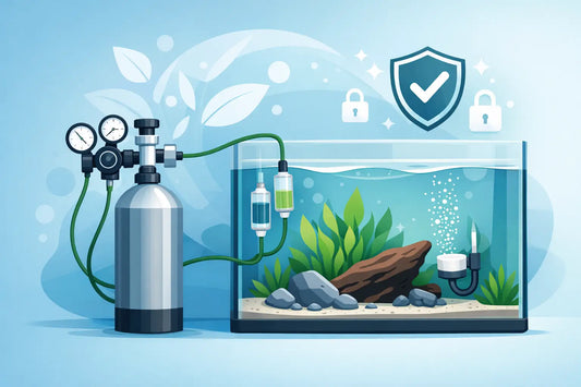 CO2 Anlage sicher installieren im Aquarium