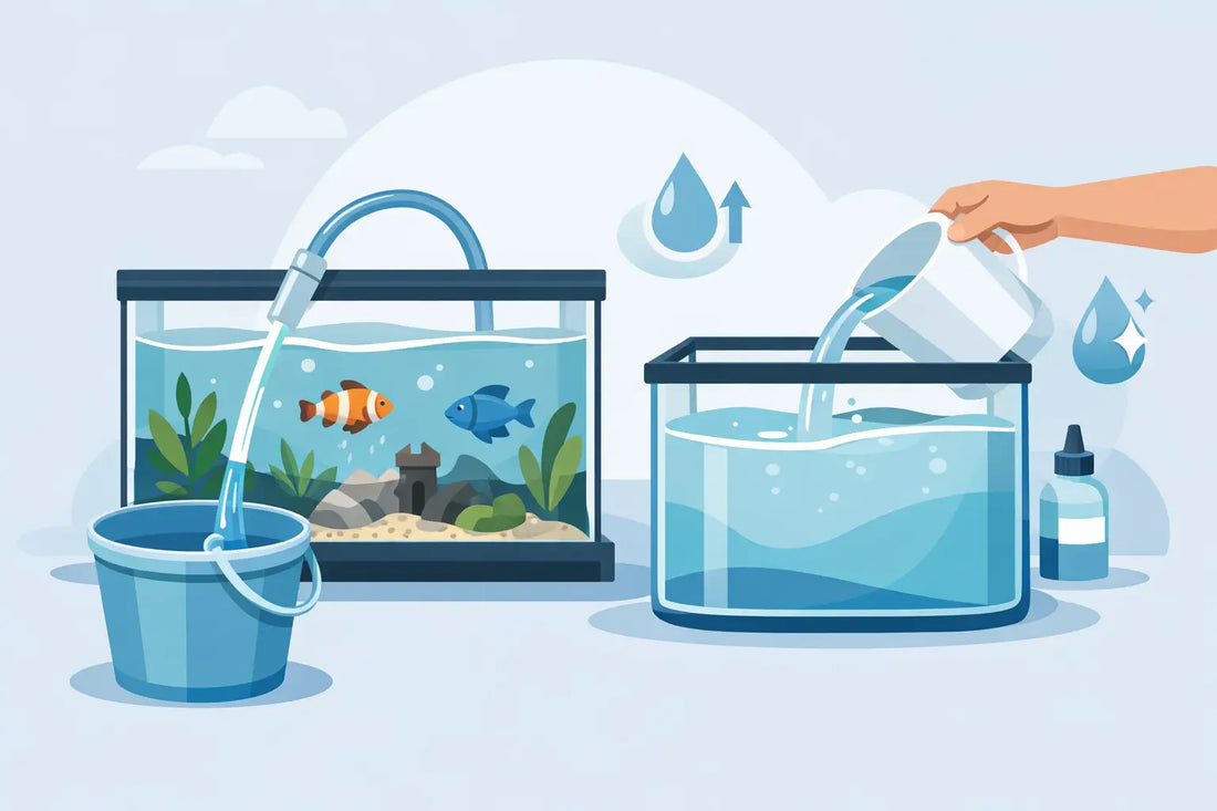 Aquarium-Wasserwechsel: Häufigkeit richtig planen