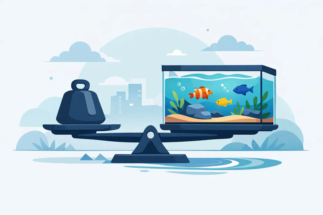 Wie schwer ist ein Aquarium wirklich?