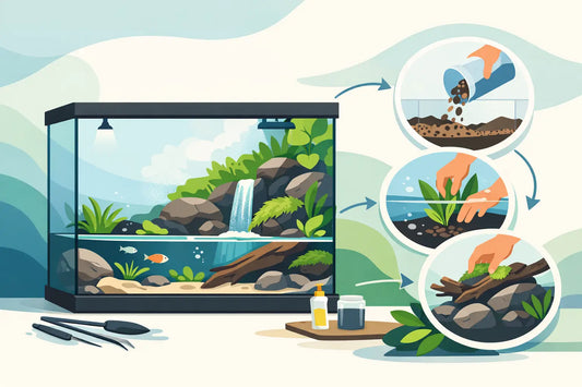 Paludarium richtig einrichten - schrittweise