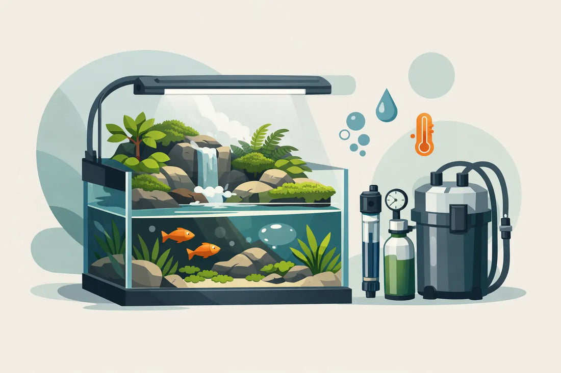 Paludarium Technik sinnvoll kombinieren