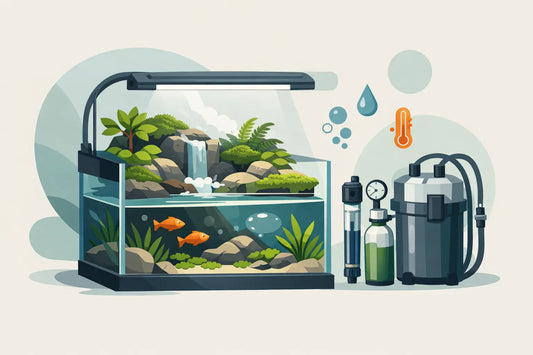 Paludarium Technik sinnvoll kombinieren