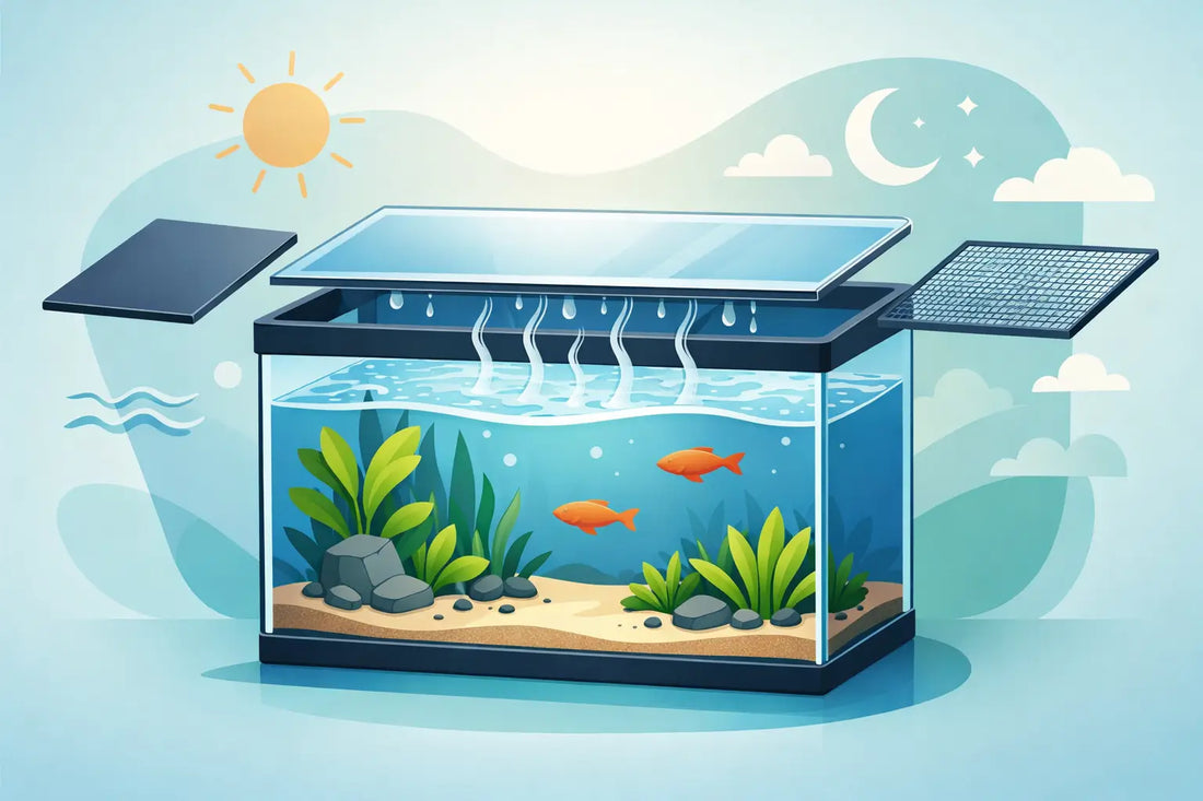 Welche Abdeckung gegen Verdunstung im Aquarium?