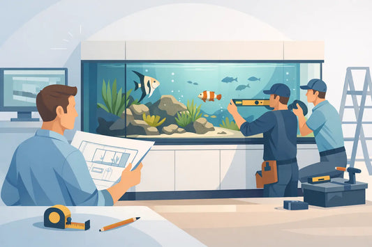 Maßgefertigtes Aquarium - Beispielprojekt