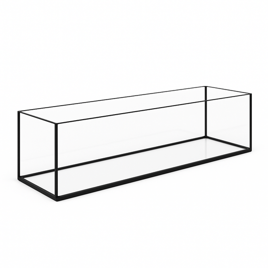 Aquarium 100x20x20cm / 40 liters black