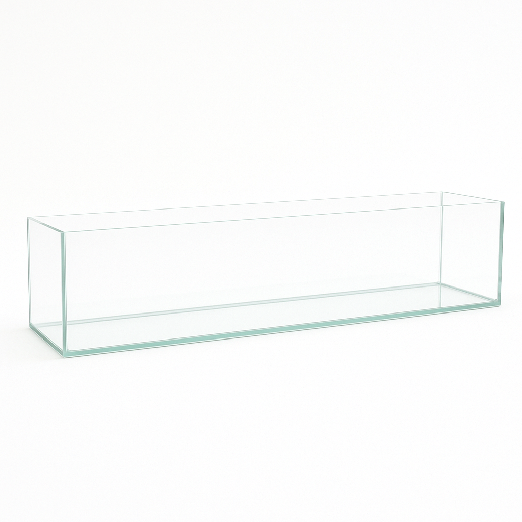 Aquarium 100x20x20cm / 40 Liter transparent