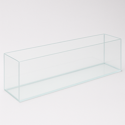 Aquarium 100x20x30cm / 60 Liter transparent