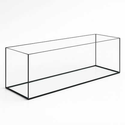 Aquarium 100x30x30cm / 90 litres noir