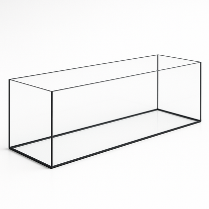 Aquarium 100x30x35cm / 105 litres noir