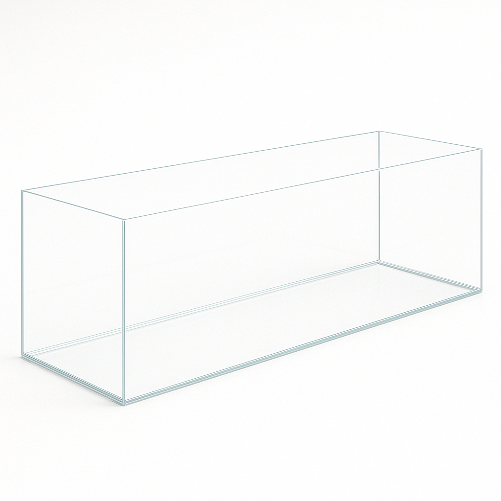 Aquarium 100x30x35cm / 105 Liter transparent