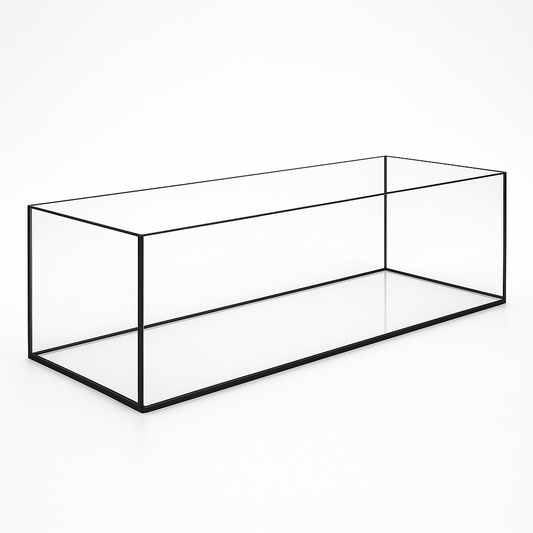 Aquarium 100x40x30cm / 120 liters black