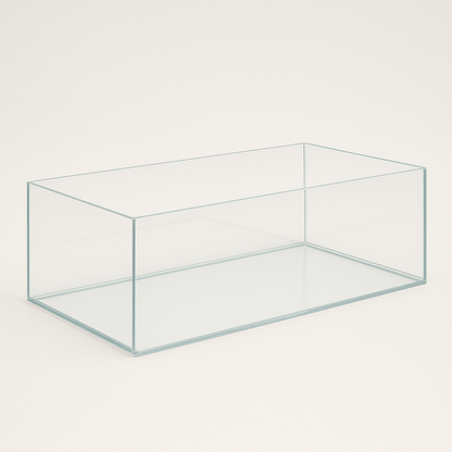Aquarium 100x40x25cm / 100 Liter transparent