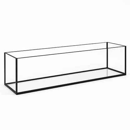 Aquarium 120x20x20cm / 48 litres noir