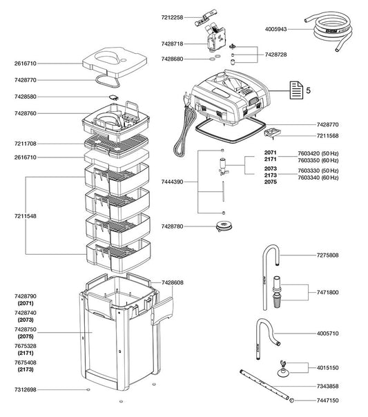 EHEIM Abdeckgitter 7211708