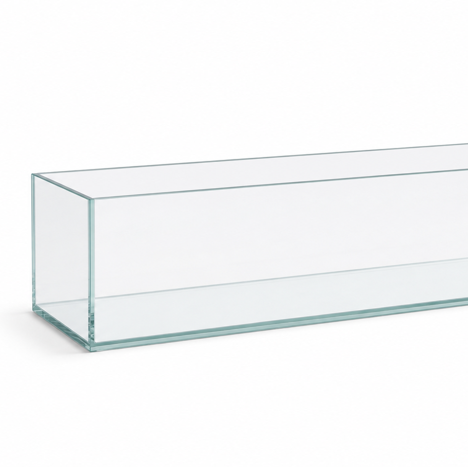 Aquarium 170x20x20cm / 68 Liter transparent