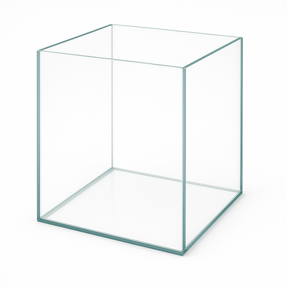 Aquarium 25x25x30cm Cube 18,7 Liter transparent