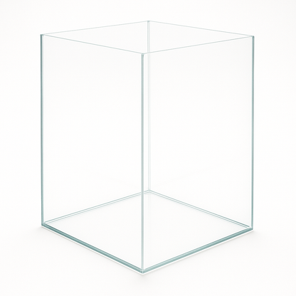 Aquarium 35x35x45cm Cube 55 litres transparent
