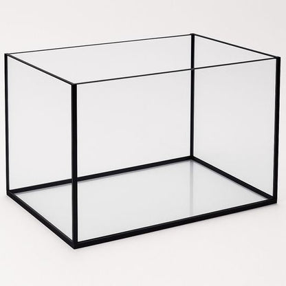 Aquarium 40x30x30cm / 36 Liter schwarz