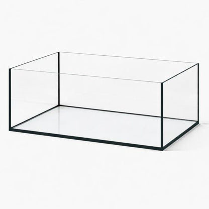Aquarium 60x50x30cm / 90 Liter schwarz