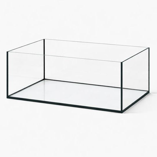 Aquarium 60x50x30cm / 90 Liter schwarz