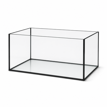 Aquarium 60x50x35cm / 105 Liter schwarz