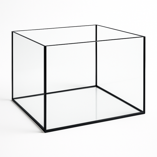 Aquarium 60x50x40cm / 120 litres noir
