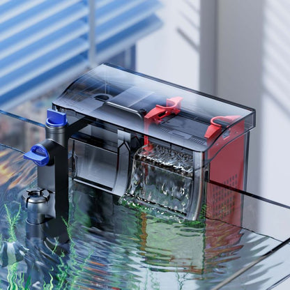 SunSun CBG-500 Filtre à suspendre avec UVC, 500 l/h, pour aquariums jusqu'à 115 litres