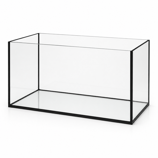 Aquarium 80x50x50cm 200 Liter schwarz