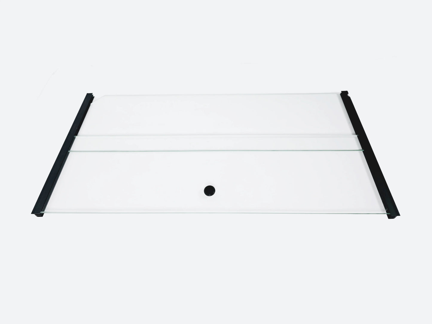 Aquarium 76x38x20cm für Kallax Regal 57,7 Liter schwarz