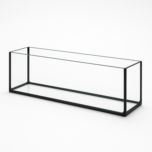 Aquarium 35x15x15cm / 7,8 litres noir