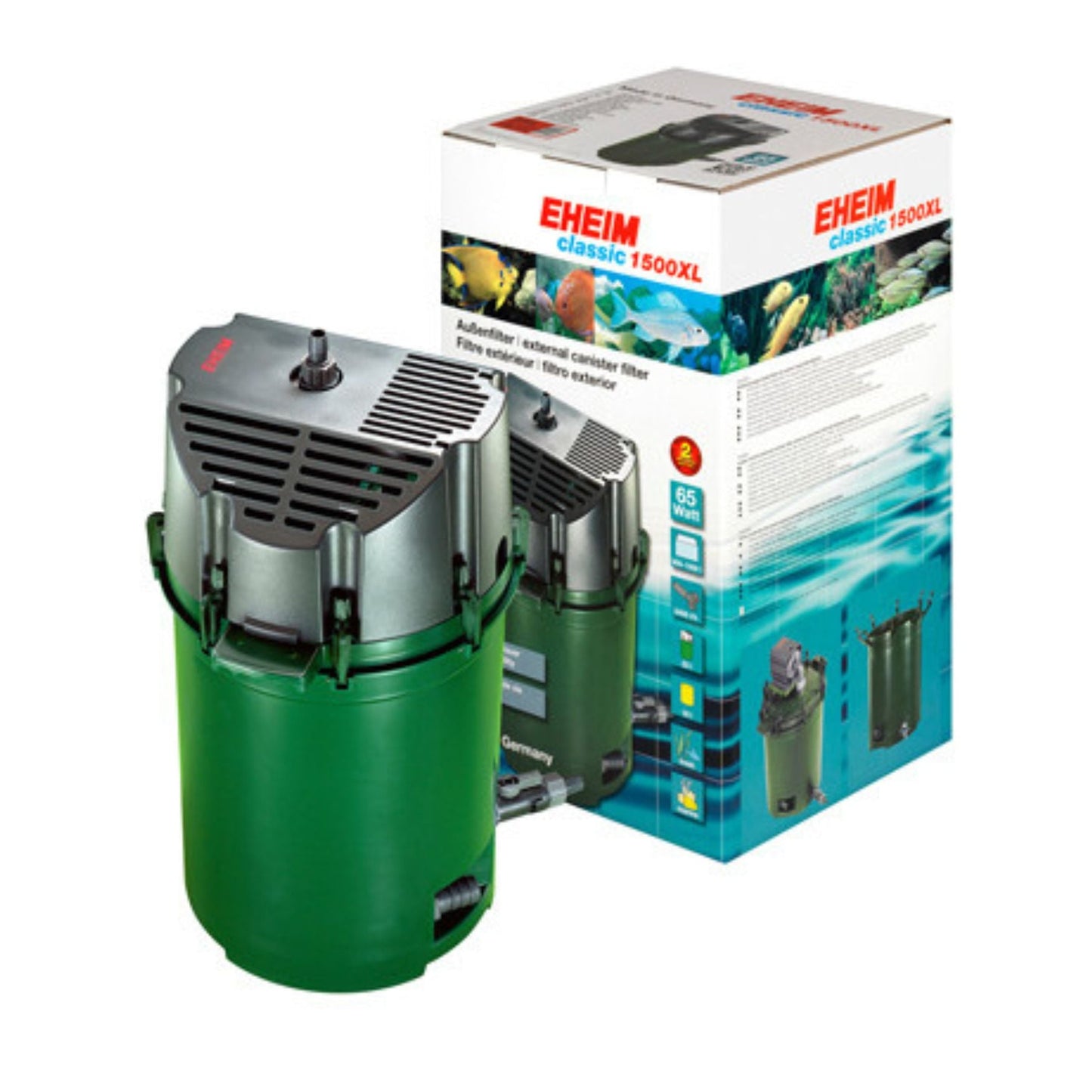 Filtre extérieur EHEIM classic 1500 XL pour aquariums jusqu'à 1500 litres (2260)