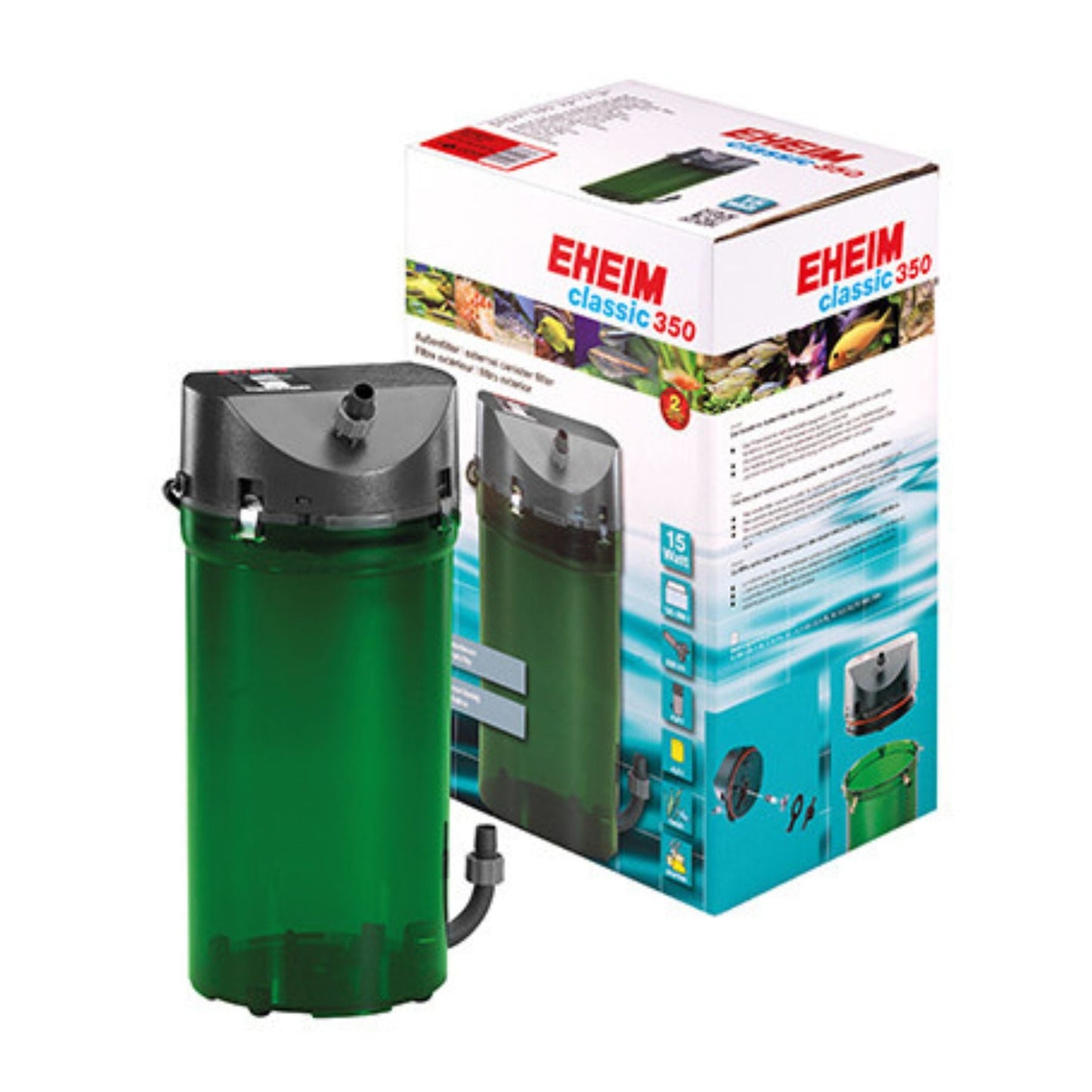 Filtre extérieur EHEIM classic 350 pour aquariums jusqu'à 350 litres (2215)
