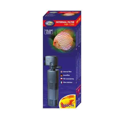 Aquanova NBF-1200 Aquarium Internal Filter 1200l/h for aquariums up to 200 liters