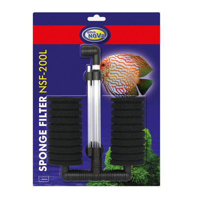 Aquanova filtre éponge NSF-200L pour aquariums jusqu'à 200 litres