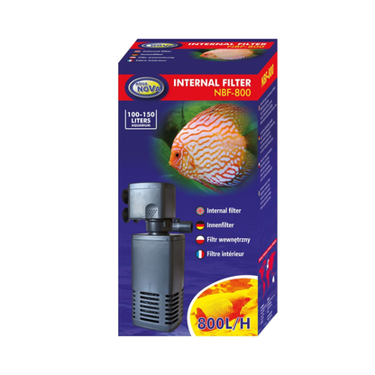 Aquanova NBF-800 Aquarium Internal Filter 800l/h for aquariums up to 150 liters