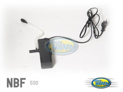 Aquanova NBF-500 Filtre interne d'aquarium 500 l/h pour aquariums jusqu'à 100 litres