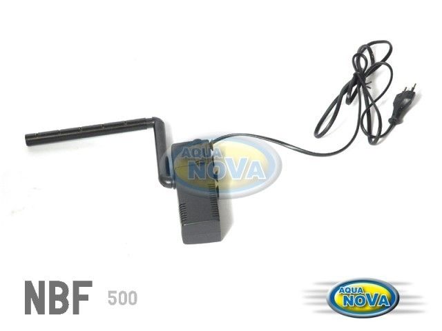 Aquanova NBF-500 Filtre interne d'aquarium 500 l/h pour aquariums jusqu'à 100 litres