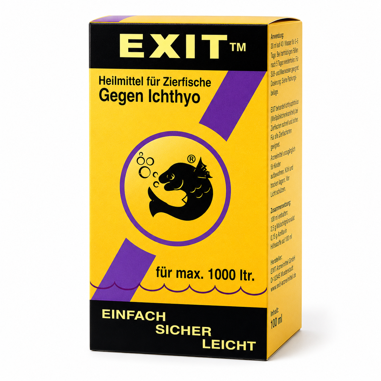 eSHa Exit -Heilmittel gegen Ichthyo oder Oodinium