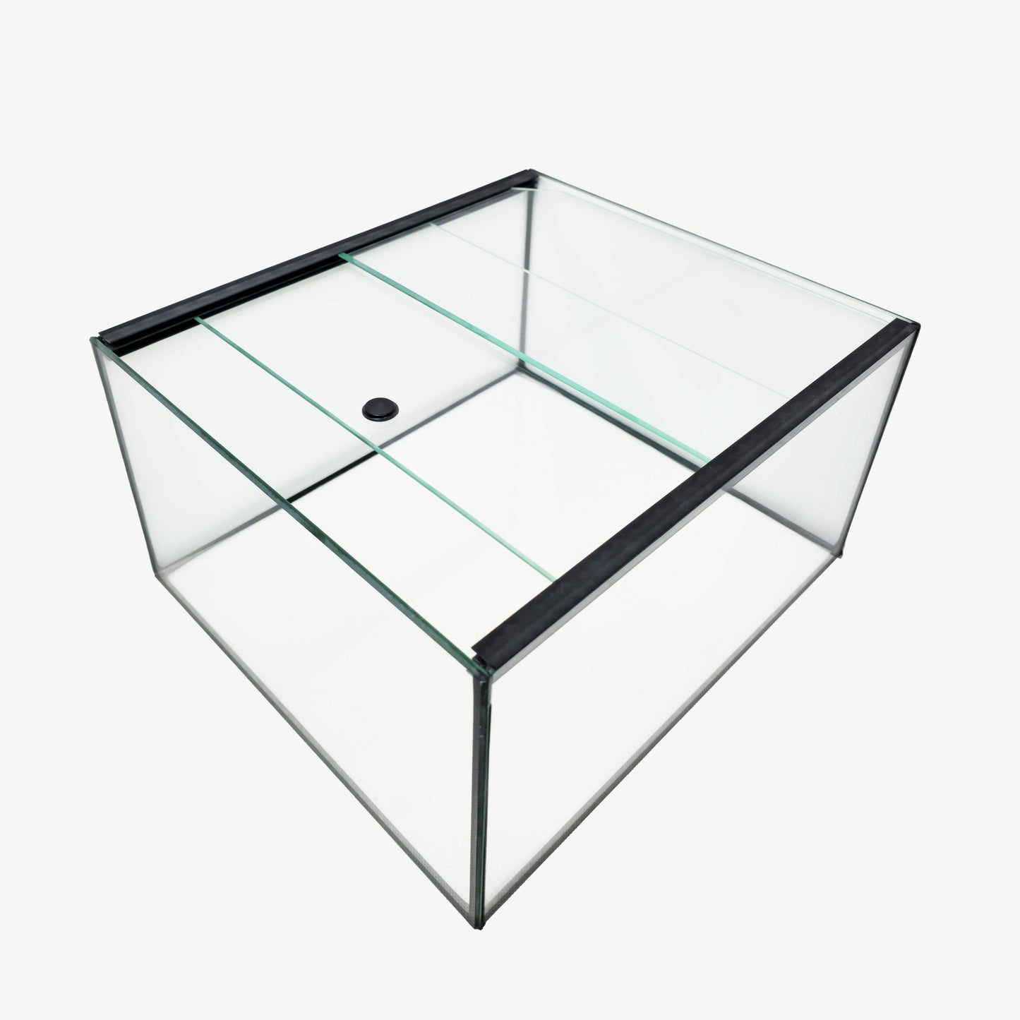 Aquarium 33x38x20cm für Kallax Regal 25 Liter schwarz
