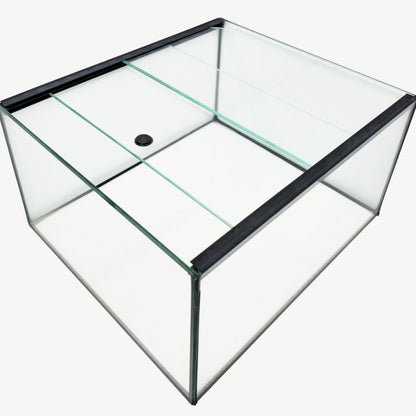 Aquarium 33x38x25cm für Kallax Regal 31,3 Liter schwarz