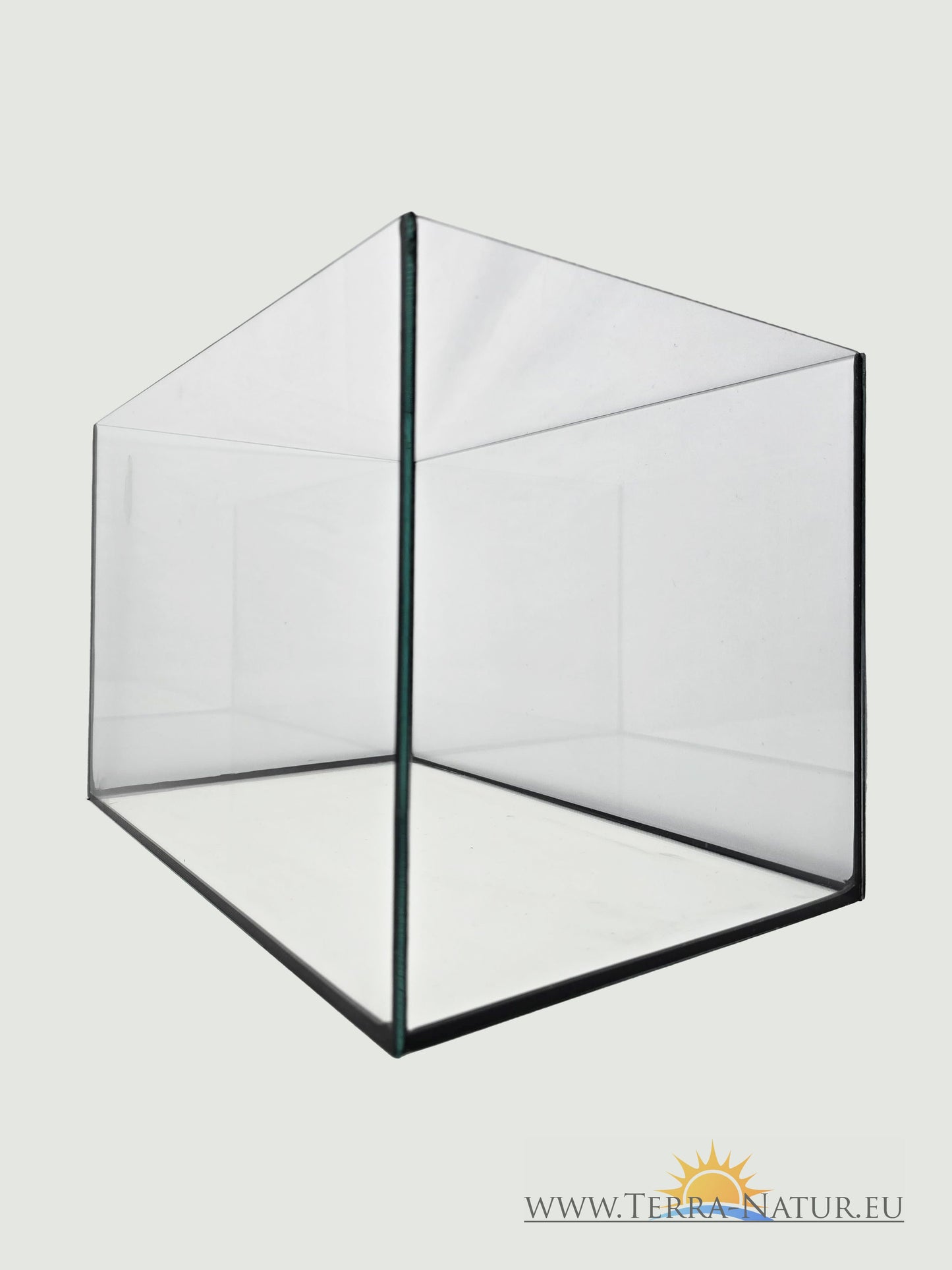Aquarium 40x20x20cm / 16 Liter schwarz