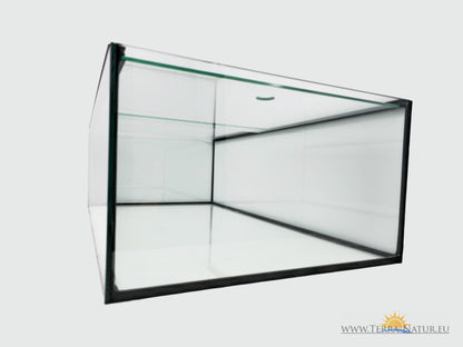 Aquarium 76x38x20cm für Kallax Regal 57,7 Liter schwarz