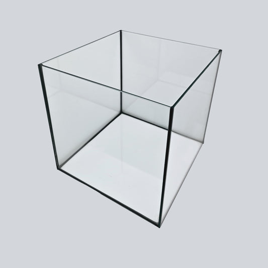 Aquarium 41x38x35cm Cube für Kallax Regal 54,5 Liter schwarz