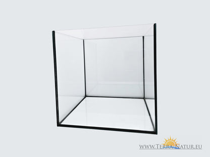 Aquarium 18x18x18cm Cube 5,8 Liter schwarz