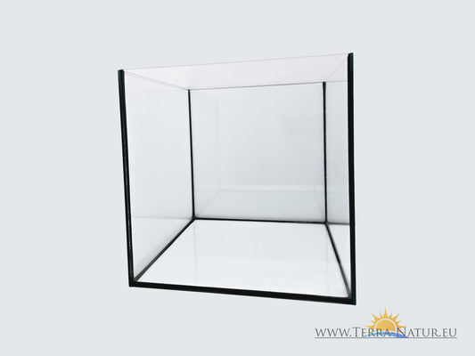 Aquarium 41x38x35cm Cube für Kallax Regal 54,5 Liter schwarz