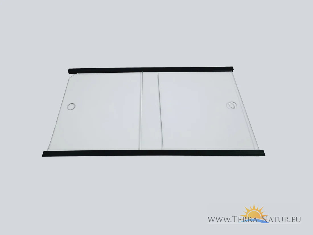 Aquarium 110x30x30cm / 99 Liter schwarz